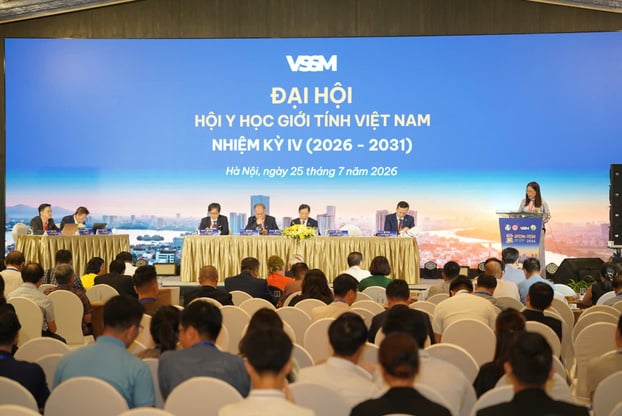 Đại biểu dự Đại hội và Hội nghị Khoa học thường niên lần thứ 15 của Hội Y học giới tính Việt Nam. Ảnh: Thế Lương