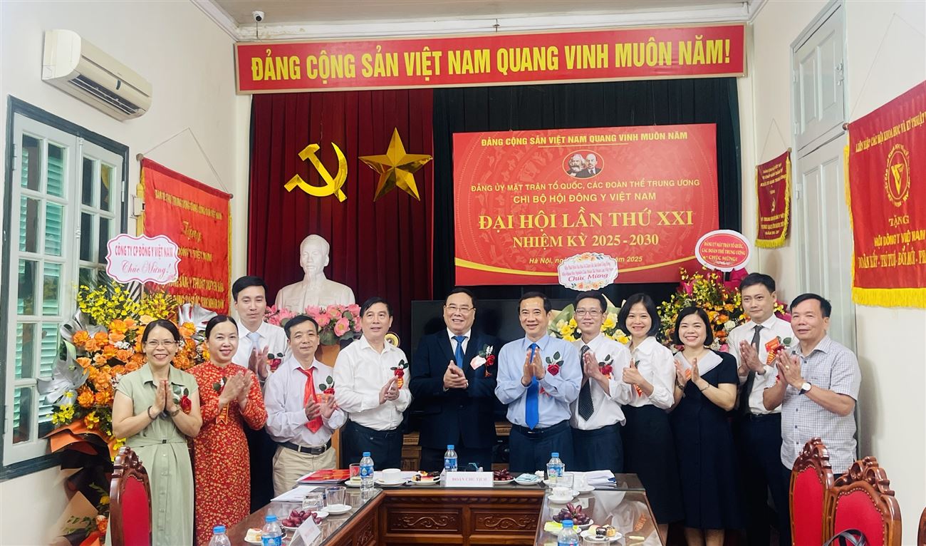Đại hội Chi bộ Hội Đông y Việt Nam Lần thứ XXI: Định hướng phát triển Y học cổ truyền trong giai đoạn mới