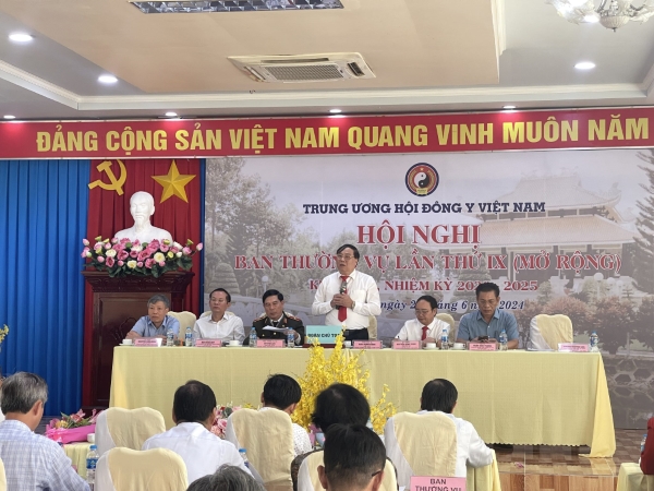 Hội nghị Ban Thường vụ Trung ương Hội Đông y Việt Nam mở rộng