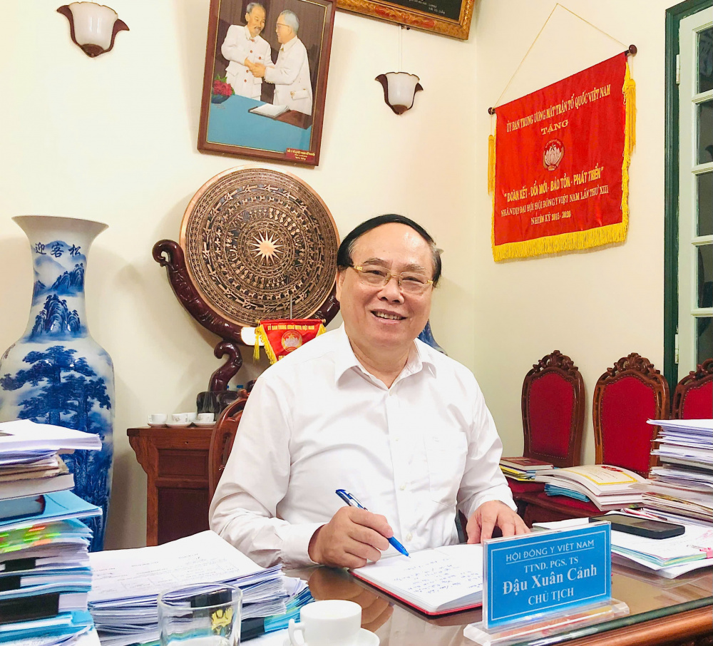 PGS.TS Đậu Xuân Cảnh: Tâm huyết xây dựng, phát triển ngành Y dược học cổ truyền Việt Nam