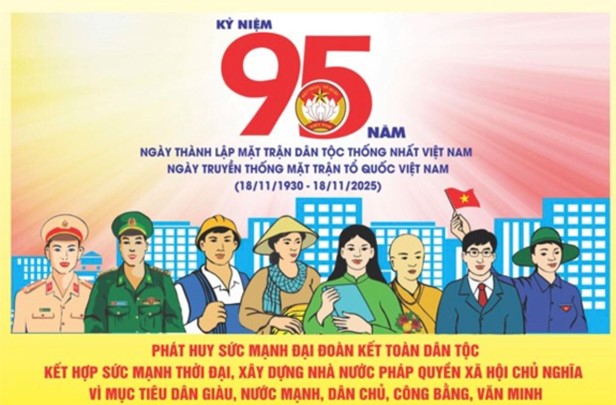 KỶ NIỆM 95 NĂM NGÀY THÀNH LẬP MẶT TRẬN DÂN TỘC THỐNG NHẤT VIỆT NAM (18/11/1930 – 18/11/2025)