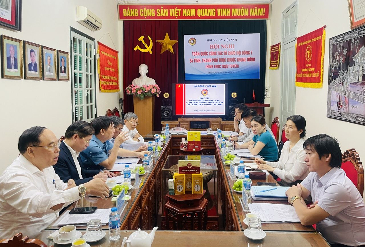 HỘI NGHỊ LẮNG NGHE Ý KIẾN CỦA BAN CÔNG TÁC HỘI QUẦN CHÚNG, MẶT TRẬN TỔ QUỐC VIỆT NAM ĐỐI VỚI THƯỜNG TRỰC HỘI ĐÔNG Y VIỆT NAM