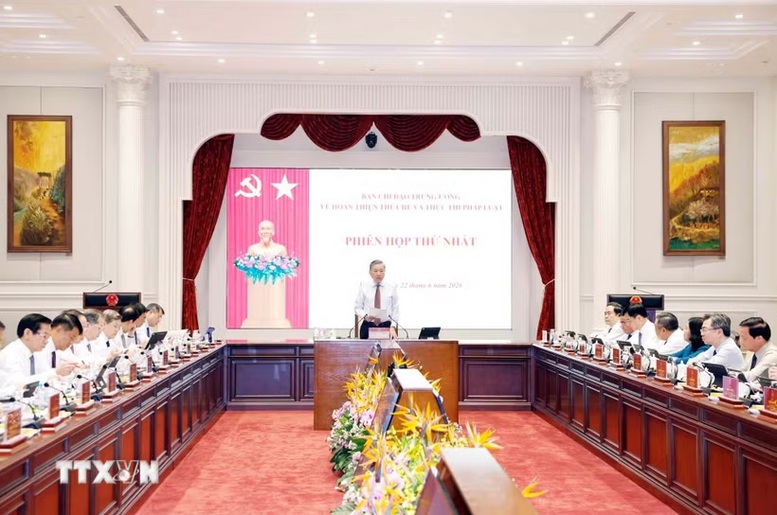 Thông báo kết luận của Tổng Bí thư, Chủ tịch nước Tô Lâm tại Phiên họp thứ nhất BCĐ Trung ương về hoàn thiện thể chế và thực thi pháp luật